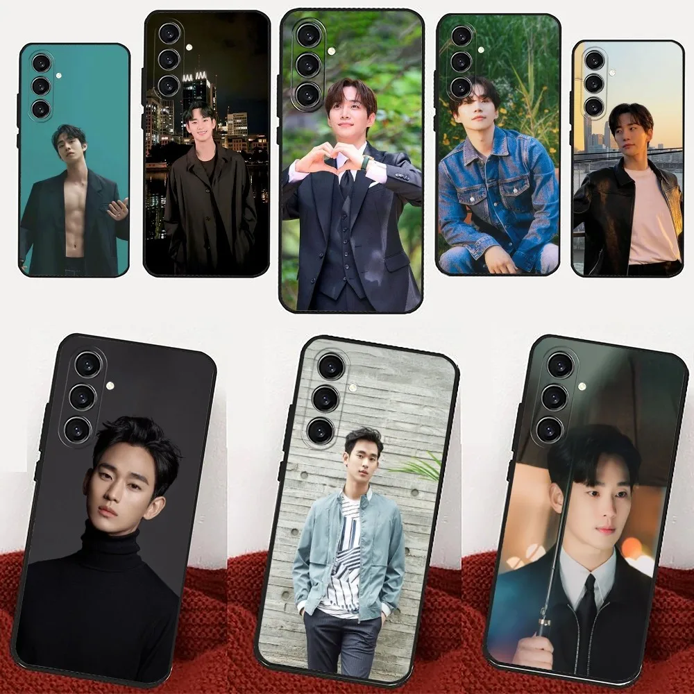 Korean actor K-Kim Soo H-Hyun   Phone Case For Samsung Galaxy A13,21s,22,31,32,52,53,71,80,91 Black Soft Cover