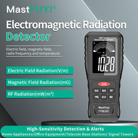 MASTFUYI FY8818C All-in-One Electromagnetic Radiation Detector with PEAK Hold, USB-C Rechargeable EMF & RF Power Density Meter