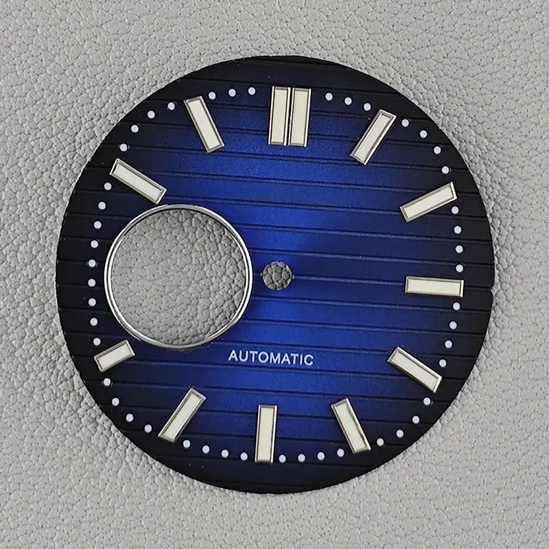 قرص NH38 30.5 ملم مجوف نوتيلوس ملحقات تعديل ساعة أشعة الشمس المضيئة لحركة NH38 #6