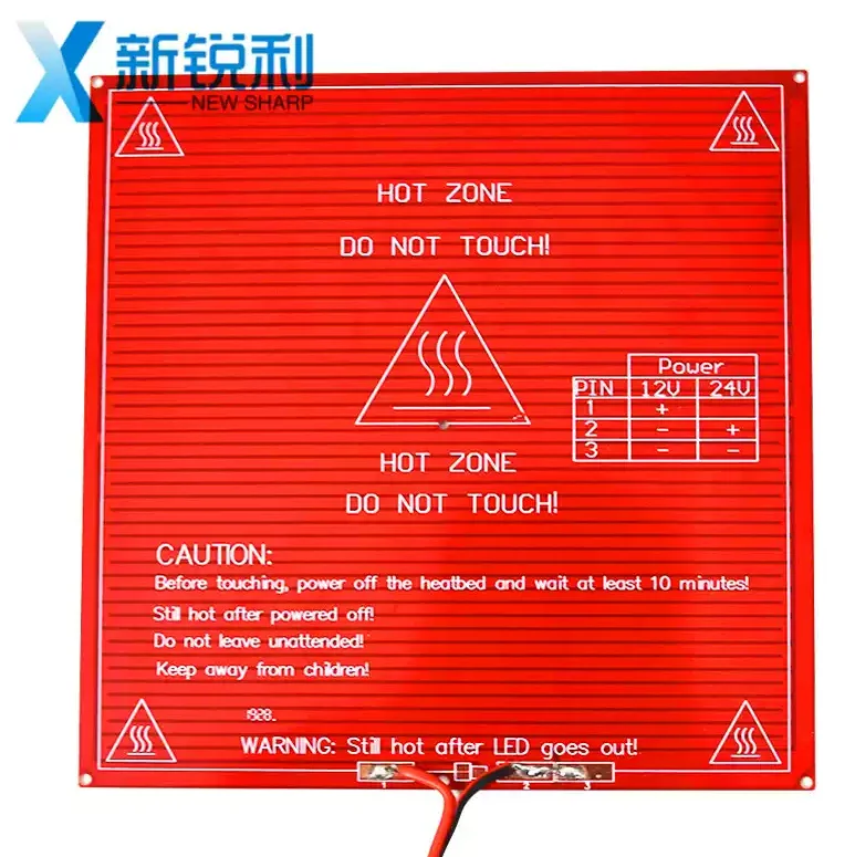 1PCS Circuit Board Reprap, MK2b Support 12v, 24v 3d Printer With A Heated Bed Dual Voltage