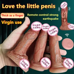 Realistic Thrusting Dildo Vibrator Soft Small and Convenient Medical Silicone Penis For Woman G Spot Vagina Masturbator Sex Toys