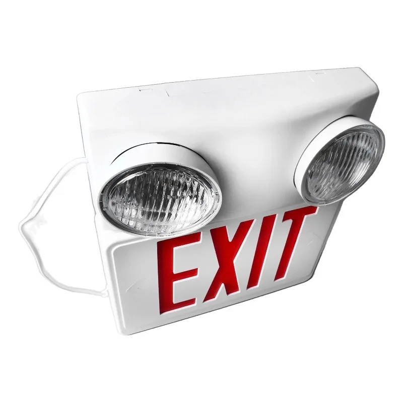 Emergency light signs, hotel and homestay fire emergency evacuation lights, adjustable LED dual head lighting tools