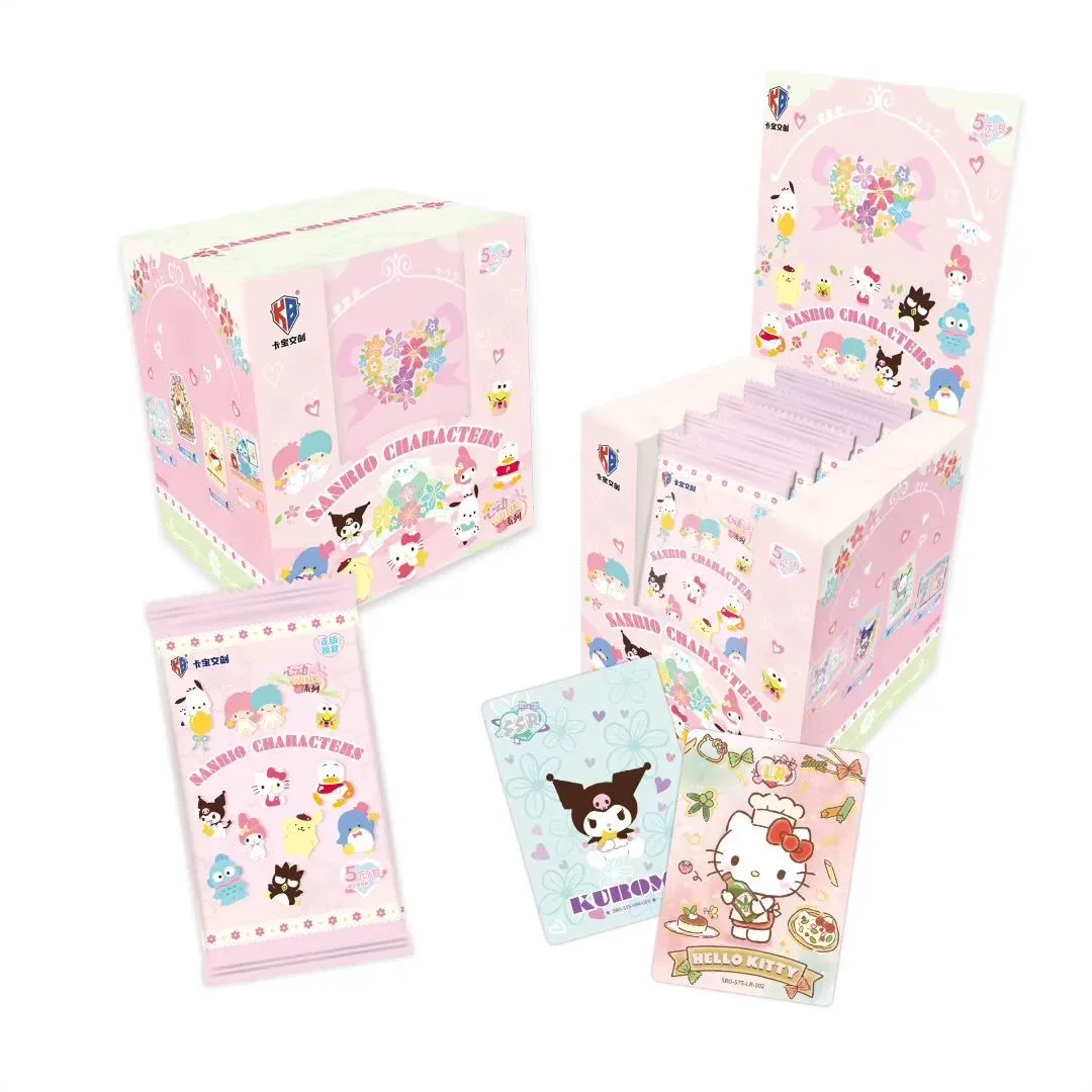 

KABAO Sanrio карта Polaroid Heartbeat Wink слепая коробка HelloKitty Cinnamoroll My Melody Kuromi Pochacco коллекция маленькая карта подарок