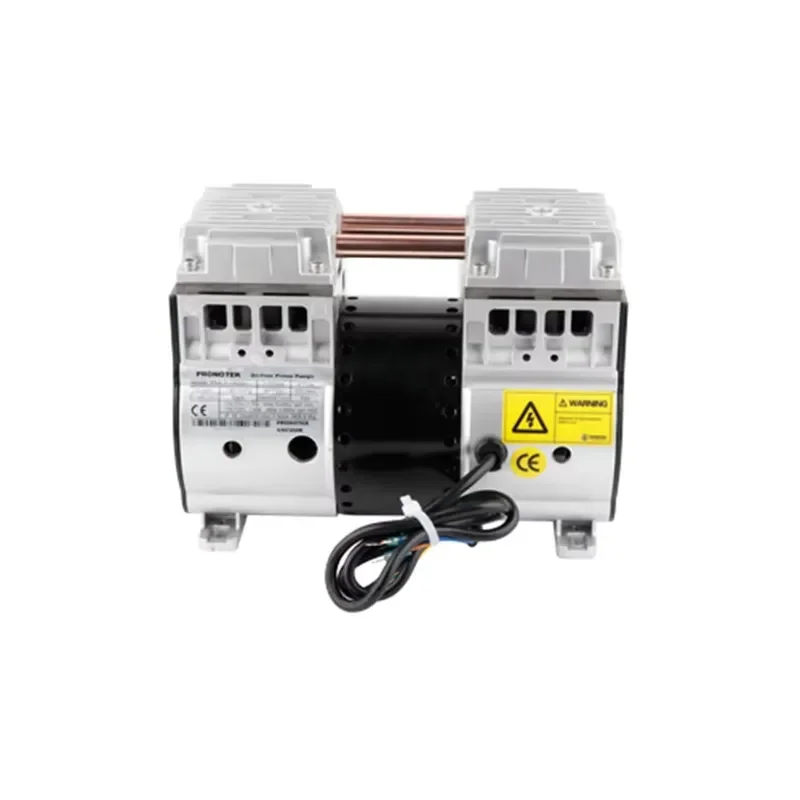 for 8.8M3/h Oil-free Piston Miniature Vacuum Suction Pump Low Pressure Silent Vacuum Sealing Machine