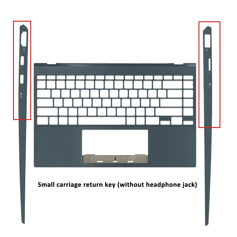 New For ZenBook 14 UX425 UX425J UX425E U4700J LCD Back Cover/Front Bezel/Hinges/Palmrest/Bottom Case Full Housing Cover