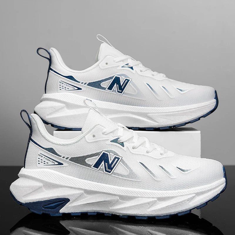 

Aerobic Athletic Shockproof Running Shoes for Men Casual Sports Sneakers - Impact Breathable Couple Trail shoes Free Shipping