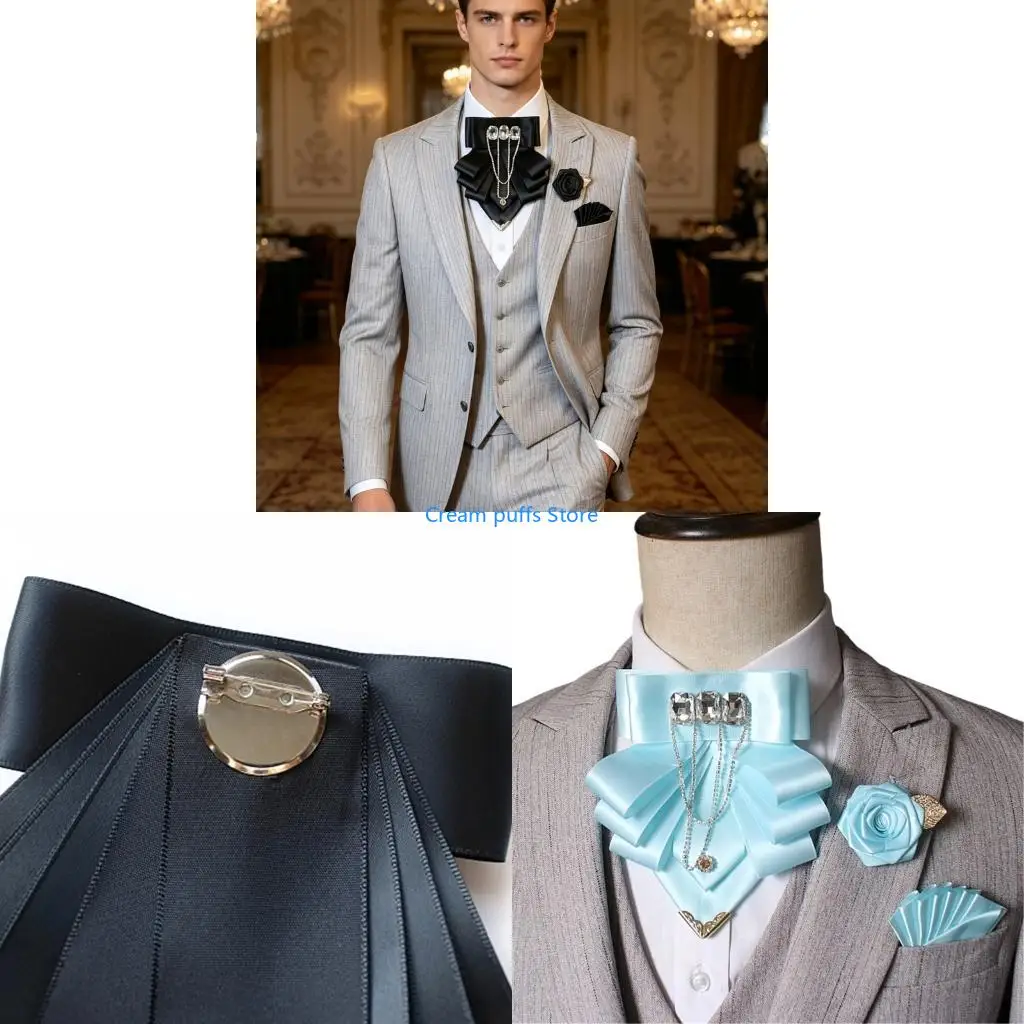 50le-conjunto-acessorios-formais-aparencia-suave-com-colarinho-e-flor-lapela-roupa-formal