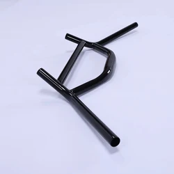 Gravel Bike Extended Handlebar Road Bike Handle 4130 Cr-Mo Steel Material 31.8mm Diameter Cycling Parts