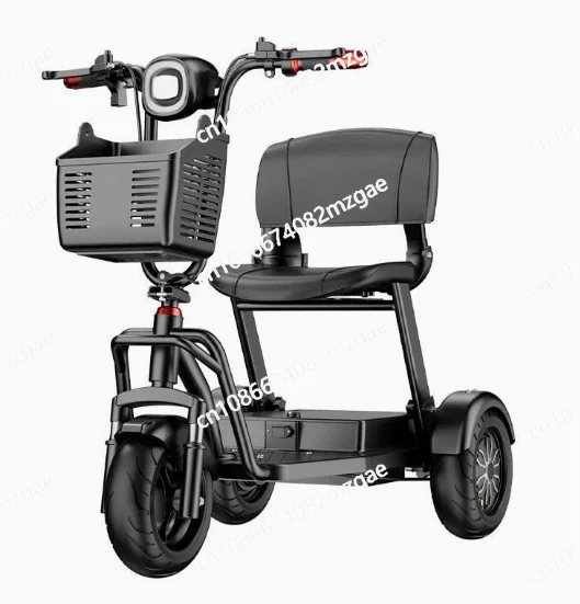 

Складной портативный регулируемый перезаряжаемый электрический трехколесный велосипед, мотоцикл для взрослых с литиевой батареей