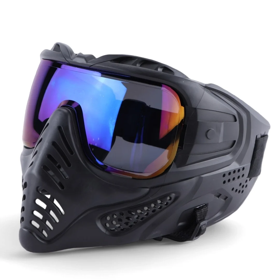 

Motorcycle Full Face Mask Windproof Goggles, Outdoor Sports Riding Glasses for Halloween, Gaming, CS Tactical Airsoft