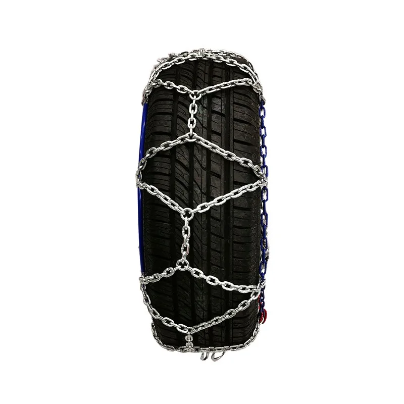 All Round Mesh Alloy Steel Tire Chains for SUV MPV 4WD, Carburized Quenched Anti Slip Snow Chain Set, 4.5mm Reinforced Links