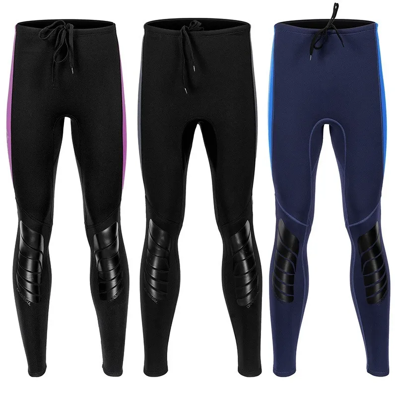 

Autumn and Winter Diving Suit 3MM Split Trousers Thermal Diving Trousers High Waist Cold Protection