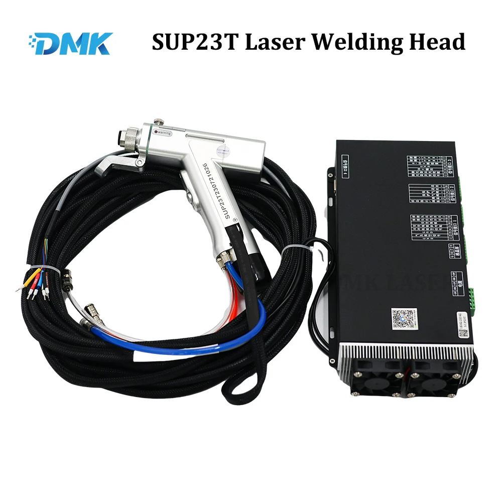 DMK SUP23T/S Fiber Laser Handheld Welding head 3000w Single Wobble Lazer Welder Gun