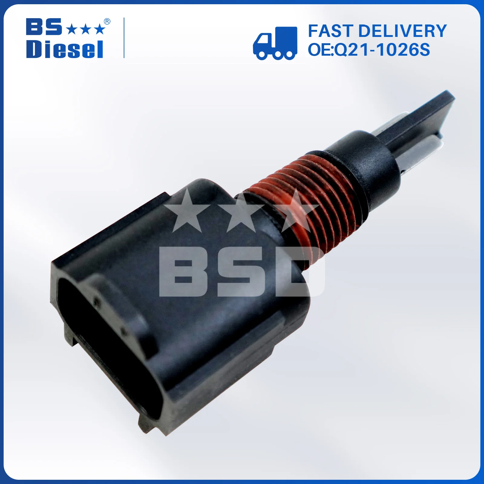 4pcs/lot Truck Spare Parts New Q211026S Q21-1026S Engine Coolant Level Sensor for Kenworth Peterbilt
