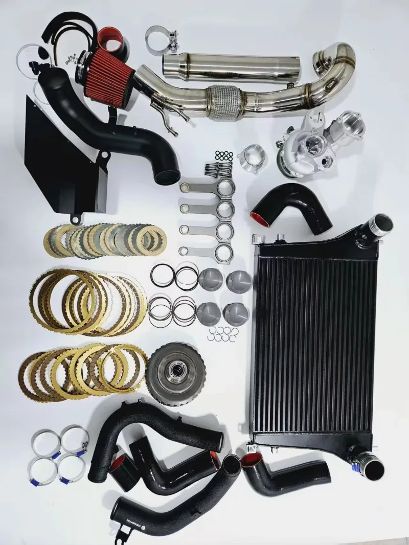 MQB Platform EA888 Gen3 High Performance Engine Upgrade Kit With 535 Turbo Forged Piston Rod Intercooler