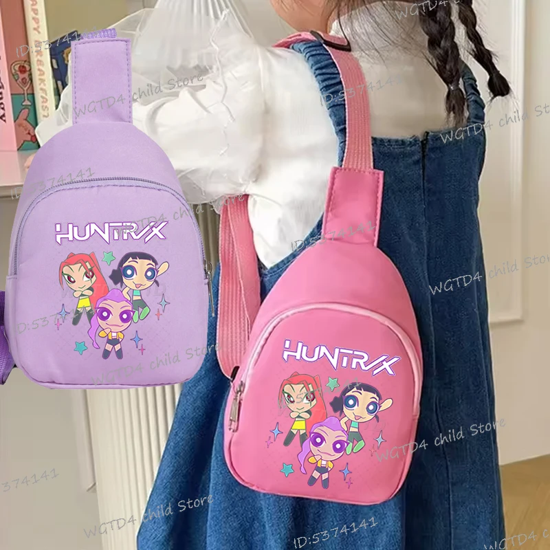 

New Mini Bag Kids Gifts Kpop Demon Hunters Kawaii Cartoon Shoulder Bag Hot Movie Print Children Girls Chest Bag Crossbody Bags