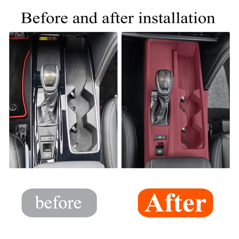 For Toyota Camry 8th Gen 2019-2023: Silicone Center Console Mat - Anti-Scratch, Drop-In Fit & Custom