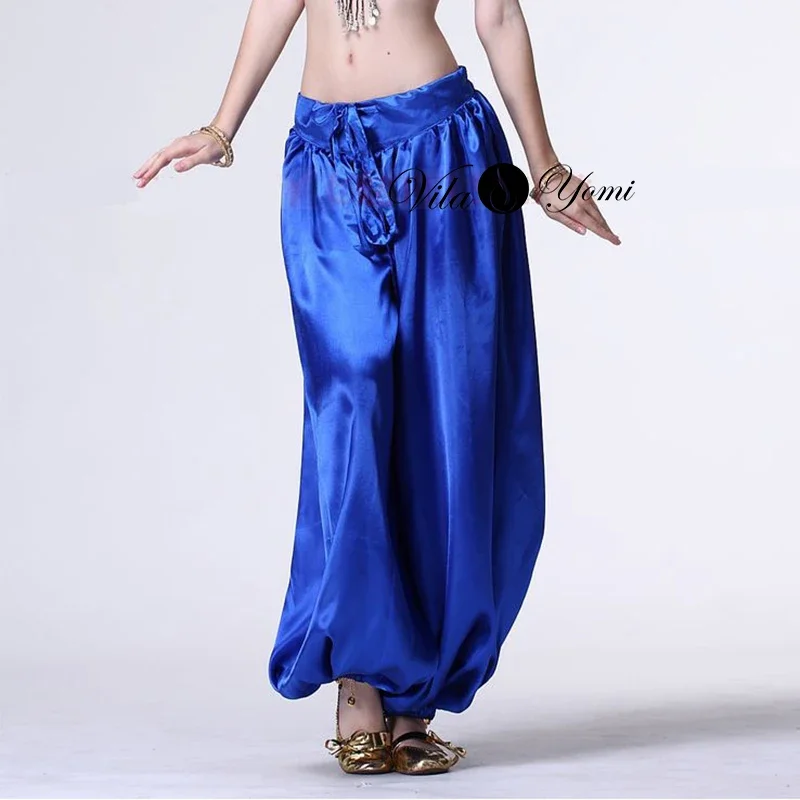 Halloween Belly Dance Tribal Harem Pants Bellydance Pants Egyptian Lantern Pants For Christmas Loose Trousers Assorted Color