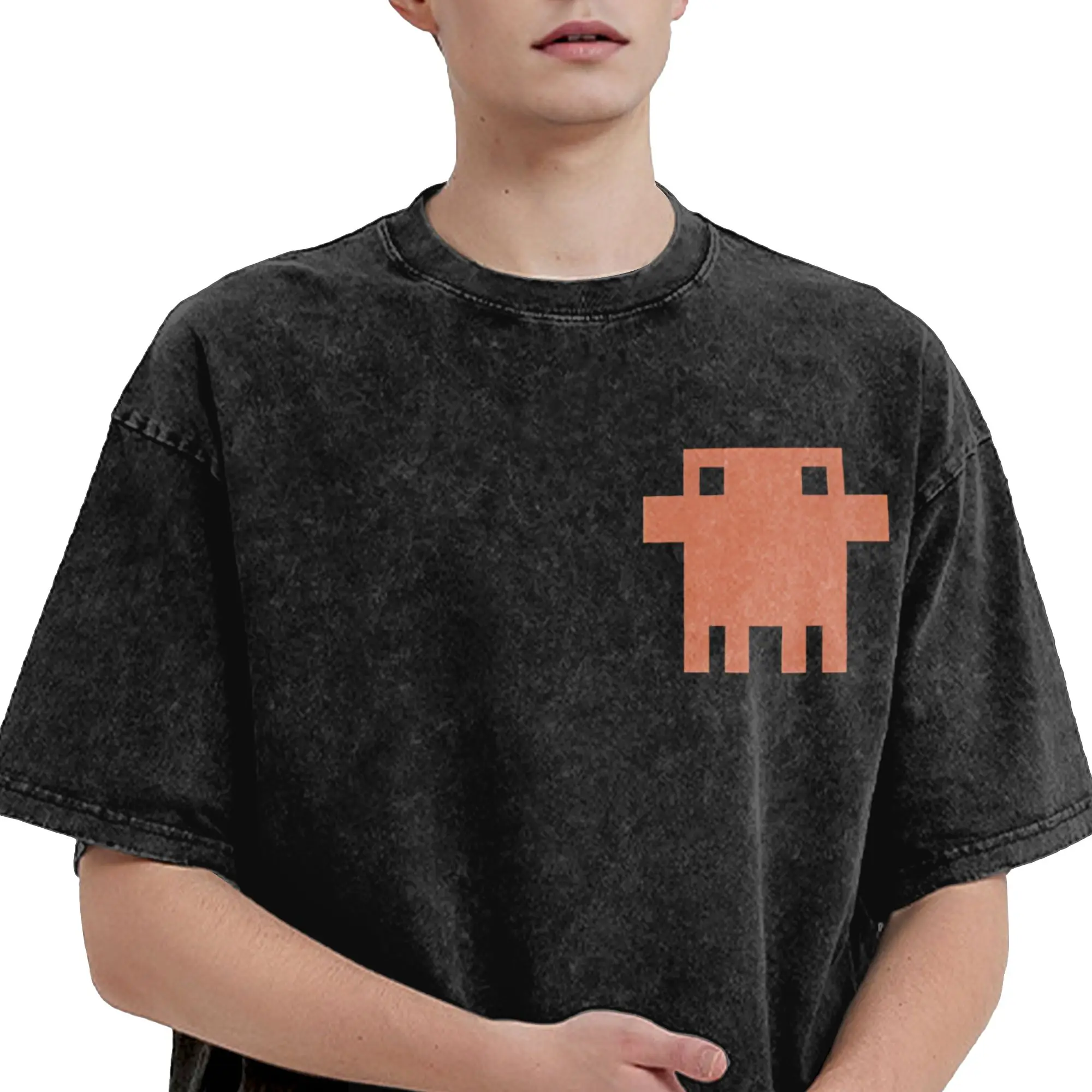 Claude Code Outfit Washed T Shirts Men Women Streetwear Hip Hop T-Shirt Summer  Tees Tops Cotton