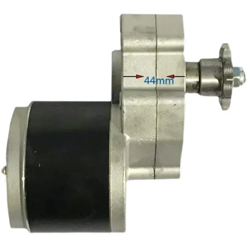 

12V 24V 350W 600W 428 Fertilization Rotary Tillage Agricultural Machinery Seeding Motor With Sprocket b