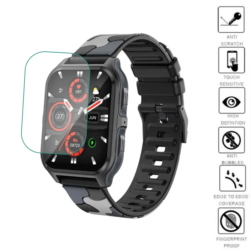 5 stücke TPU Soft Smartwatch klare Schutz folie Abdeckung für colmi p73 Display Displays chutz folie Smartwatch Zubehör