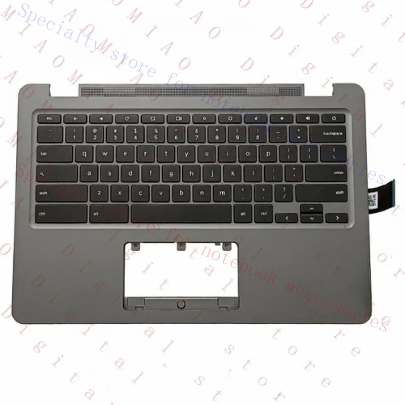 

A+ For Lenovo Chromebook 14E Gen 2 Non Backlit Keyboard Palmrest 5M11C89153 Gray