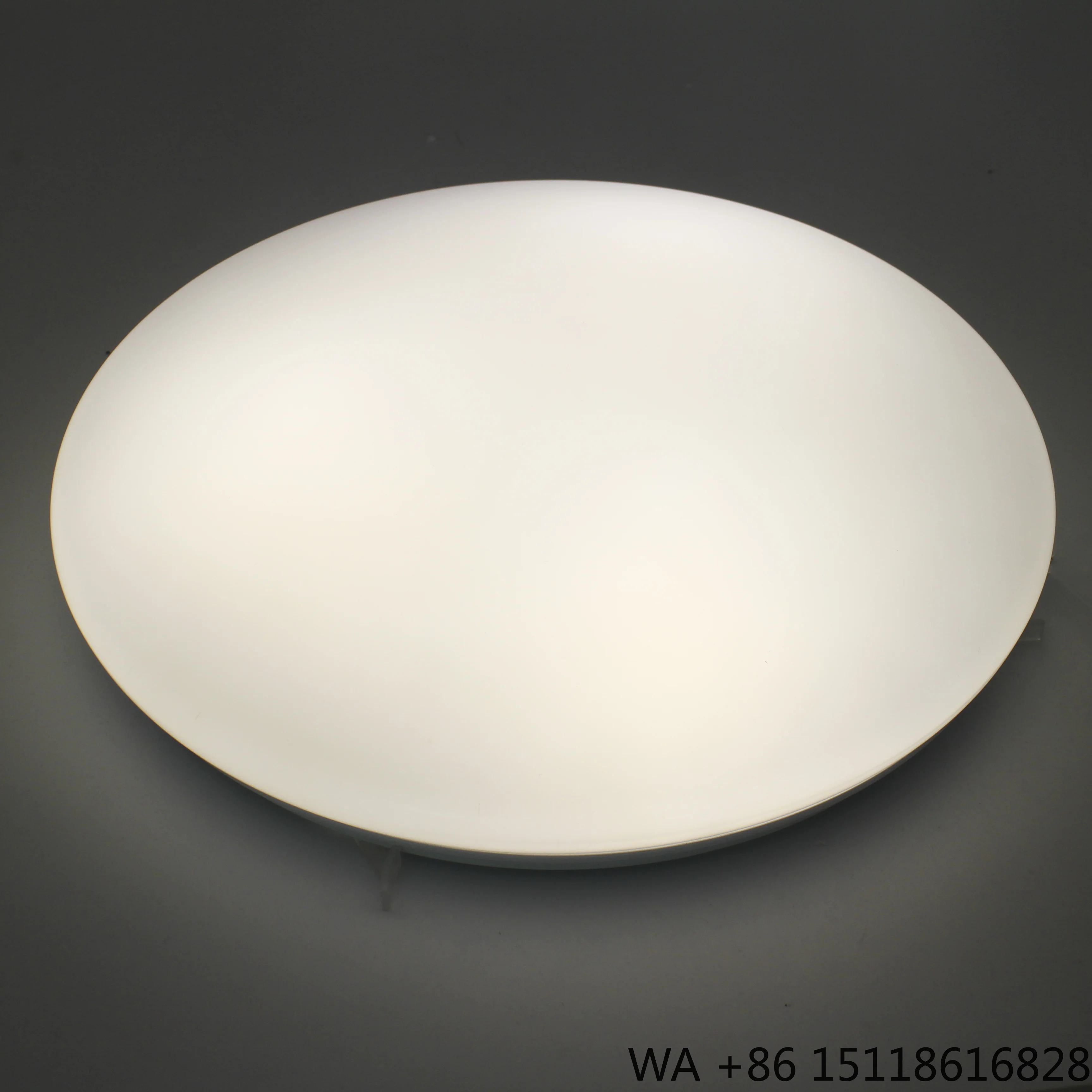 IMVSINCERE 24W IP44 LED Iron Ceiling Light 4000K Warm White 1920LM Downlights CRI 80 Touch Control Bathroom Kitchen Bedroom