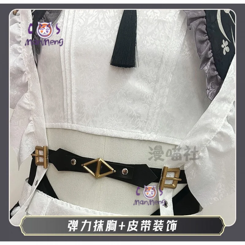 Anime Nu: Carnival Rei Cosplay Costume Sweet Beauty Servant Lolita Dress Accessories Props Halloween Uniform Rei Woman Man Set