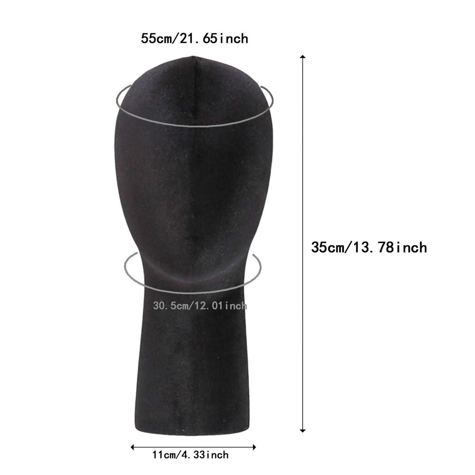 ชั้นวางหมวกวิกผม ชั้นวางอุปกรณ์เสริมผมอเนกประสงค์ หุ่นจัดแต่งทรงผม หุ่นโชว์สำหรับร้านเสริมสวยหรือร้านค้า ชุดหูฟัง