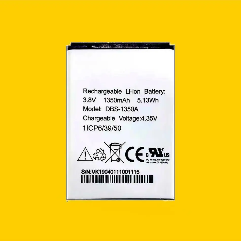 

Долговечный аккумулятор для мобильного телефона Doro 7050 Consumer Cellular Dbs-1350A, экологически чистый, 1350 мАч
