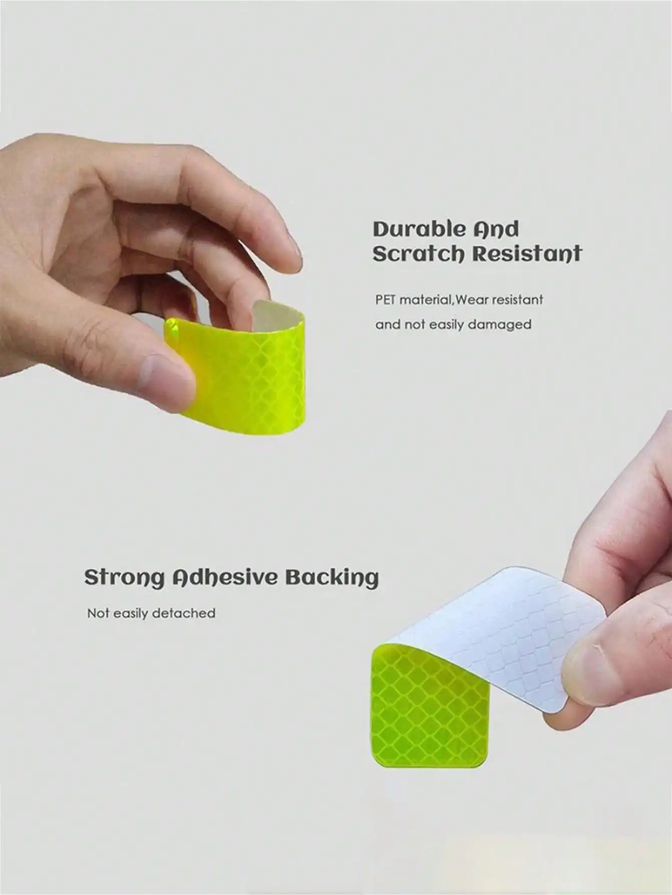 10/20/30pcs High Visibility Reflective Safety Patches for Stroller And Bicycle - Child Pushchair Visibility Enhancer