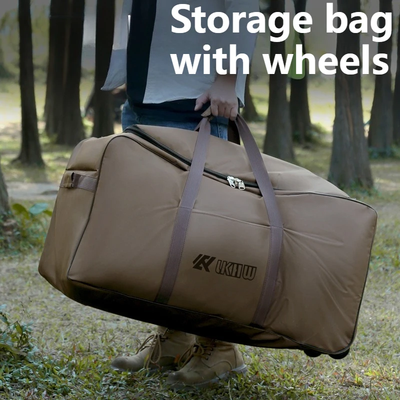 

Портативная сумка для хранения роликовых роликов, большая вместительная складная сумка для путешествий, ручная складная сумка на шкиве, удобные инструменты для кемпинга и улицы