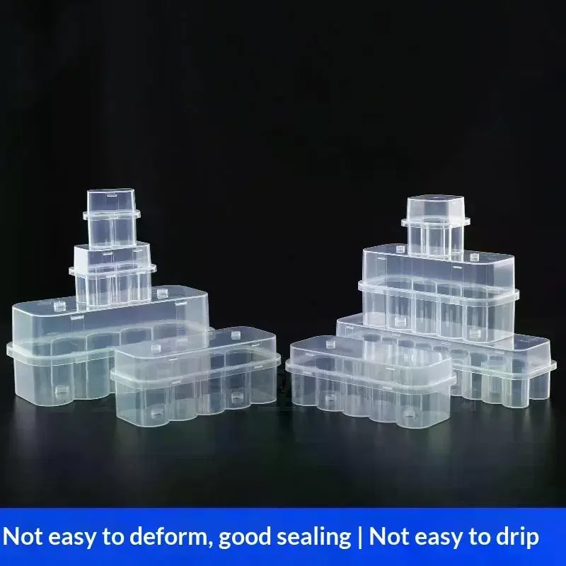 3/5/7/10/20ML Peptide Vial Storage Box With Lid Microtube Freezer Storage Case Daily Use
