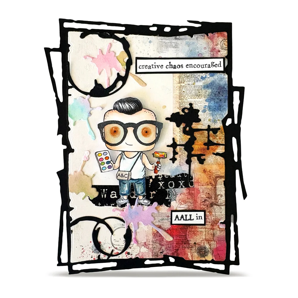 Crafty Cutout Paper Hug Marked in History Follow Sign Metal Cutting Dies Stamp for DIY Scrapbook Handmade Album Art May 2026 New