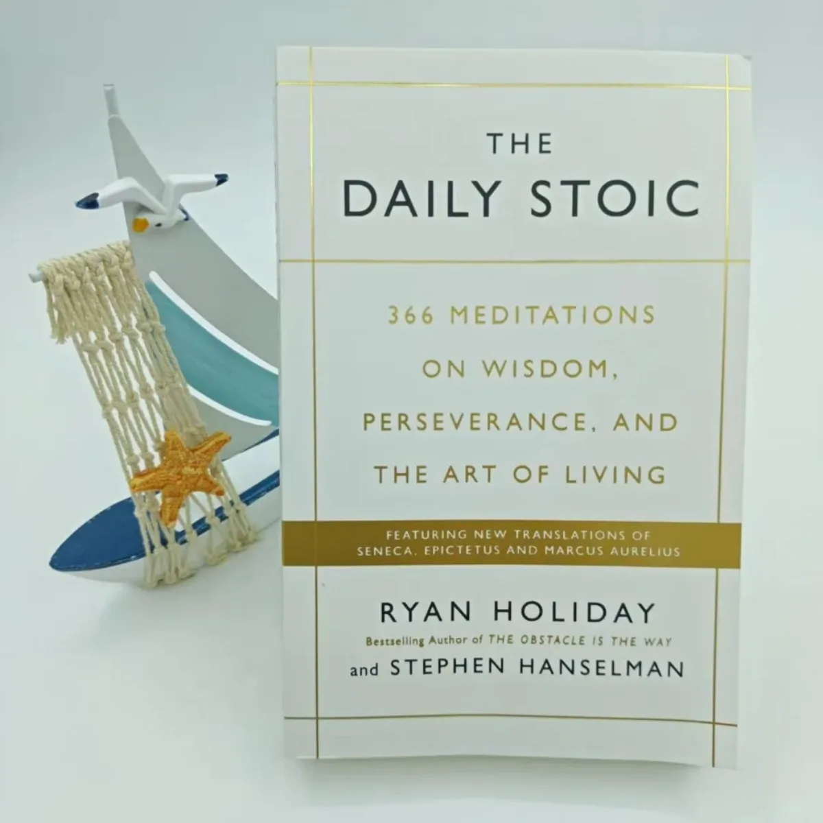 

The Daily Stoic By Ryan Holiday - 366 Meditations on Wisdom & Resilience | Ancient Philosophy Modern Life Daily Practice Guide