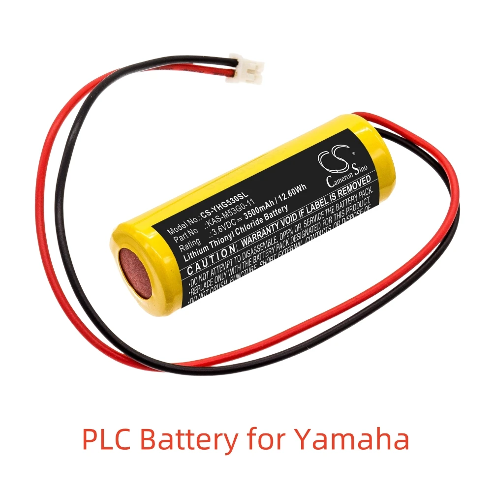 CS Li-SOCl2 PLC Battery for Yamaha,3.6V,3500mAh,KAS-M53G0-10