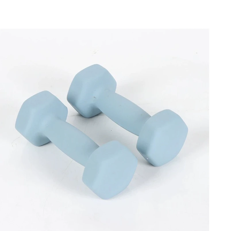 دمبل سداسية بلون النيوبرين من أريف (مجموعة من 2) 0.5 ~ 5 كجم جمال نسائي محلي الصنع #3