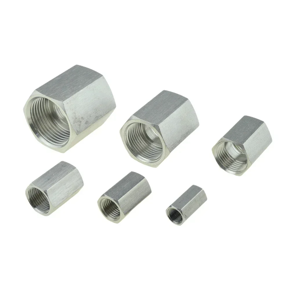 304 Stainless Steel Bushing Reducer Nipple Pipe Fitting Male Female Thread 1/8 1/4 3/8 1/2 3/4 PT Air Adapter Coupler Connector