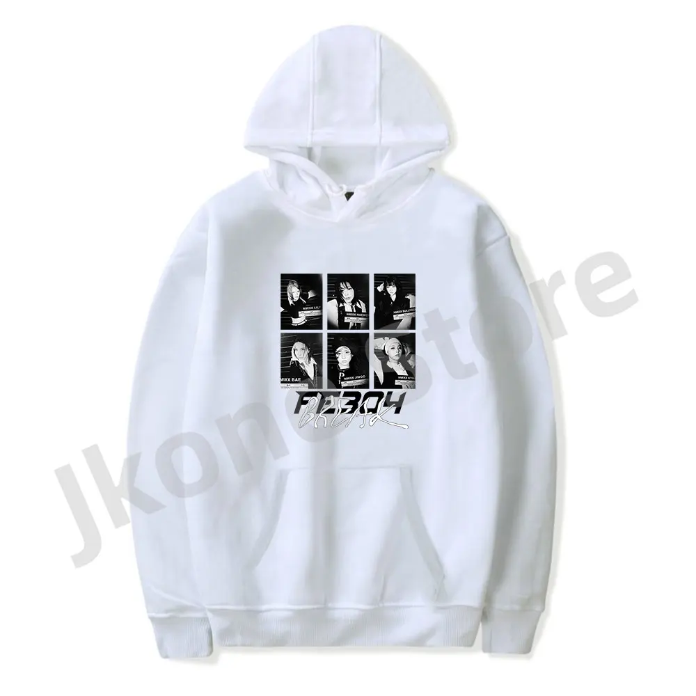 NMIXX Fe3O4 Break Album Merch Hoodies Winter Women Men Fashion Casual KPOP Style Sweatshirts