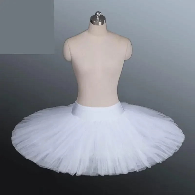 Professionele Platter Tutu Zwart Wit Rood Ballet Dans Kostuum Voor Vrouwen Tutu Ballet Volwassen Ballet Dans Rok Met Ondergoed