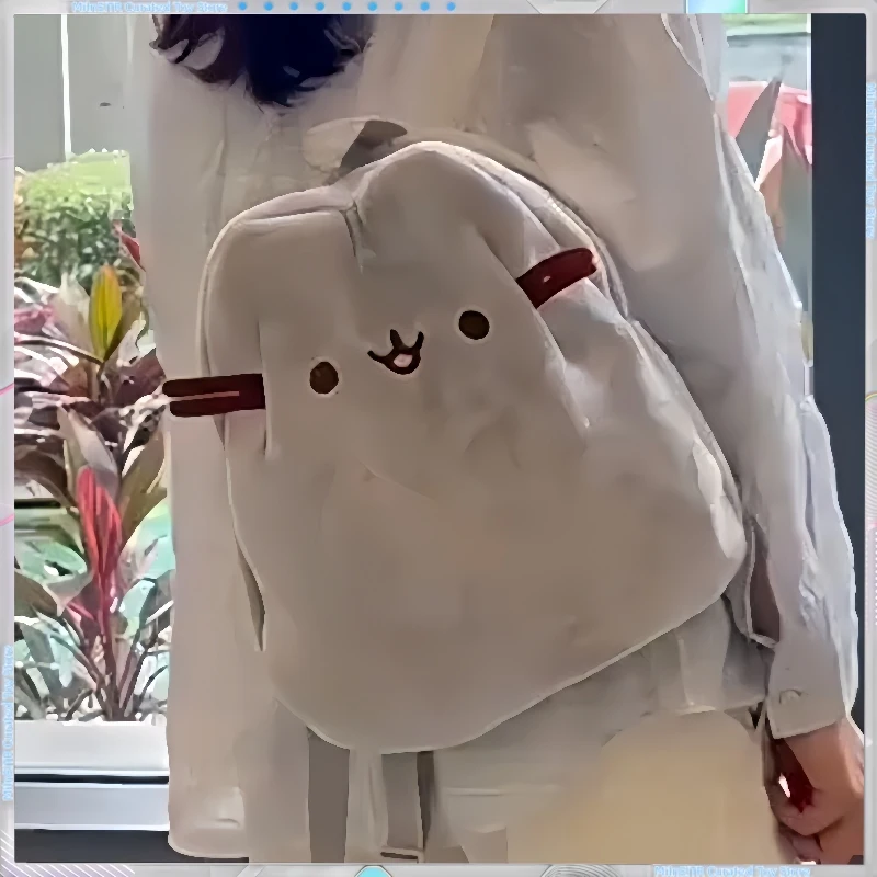 Pusheened Plush Crossbody Bag Cartoon Fat Cat Anime Shoulder Purse Casual Phones Satchel Backpack for Birthday Festival Gifts