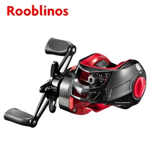 Rooblinos br Baitcasting fishing spool, 8kg max drag, long foundry wheel accessories Main Main Sales Long Cast Praia - №5