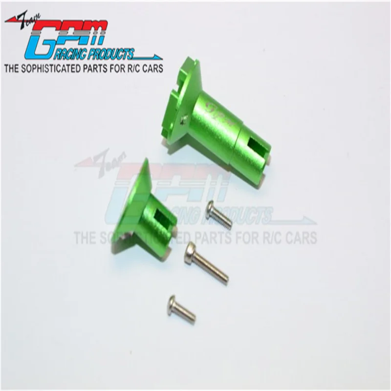 GPM salidas diferencial de aluminio para caja de cambios trasera, juego de 5 piezas para AXIAL 1/18 YETI JR AX90052, actualización