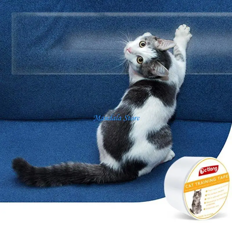 

U2JC Clear Training Tape Cats Scratch Tape Furniture Protector Gua
