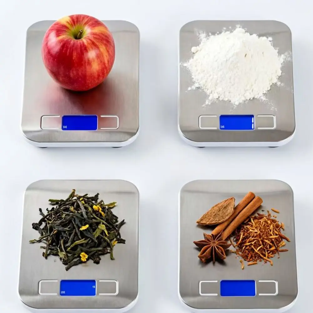 Digital Kitchen Scale Electronic Food Balance For Accurate Baking Cooking Diet Weighing Tool Measurement Device