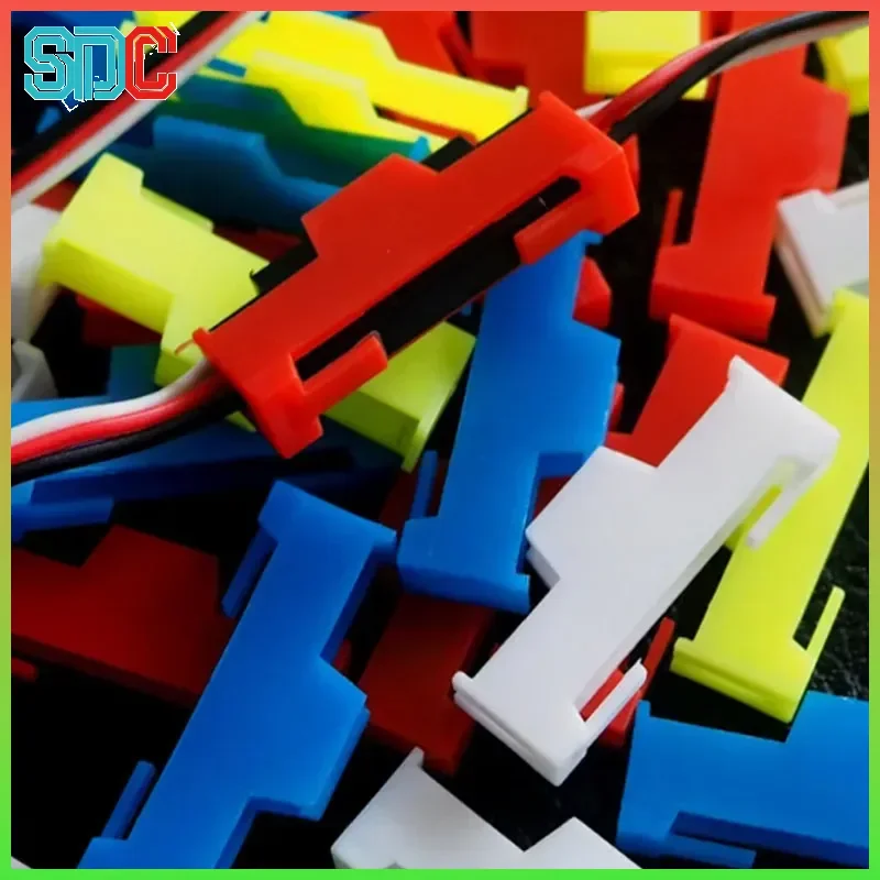 10 stks Servo Verlengkabel Gesp Clips Plastic Koord Sluiting Gezamenlijke Stekkers Bevestiging Houder voor DIY RC Vliegtuig Model Onderdelen