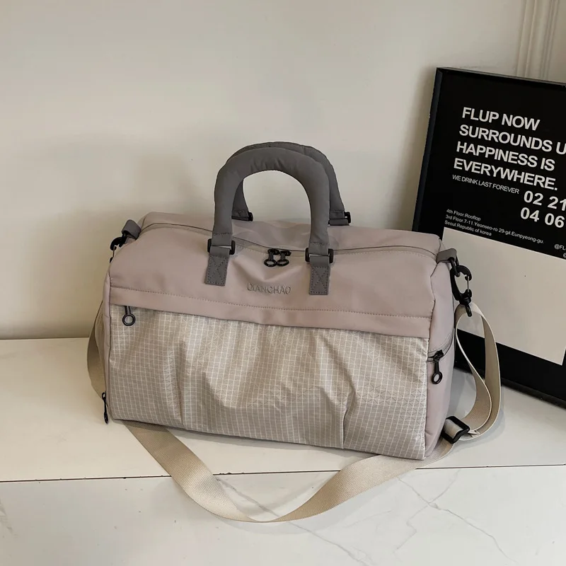

New 2025 Cross-border Sports Tote for Women Shoulder Handheld Purse Fashionable Gym Bag Gift