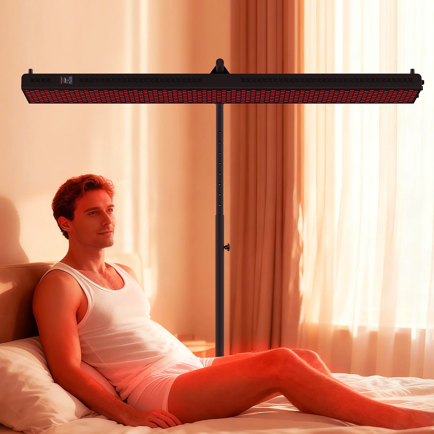 

IDEATHERAPY Touch Screen Control Red Light Therapy Lamp Device Red Light Therapy Full Body Red Light Therapy Device for Home