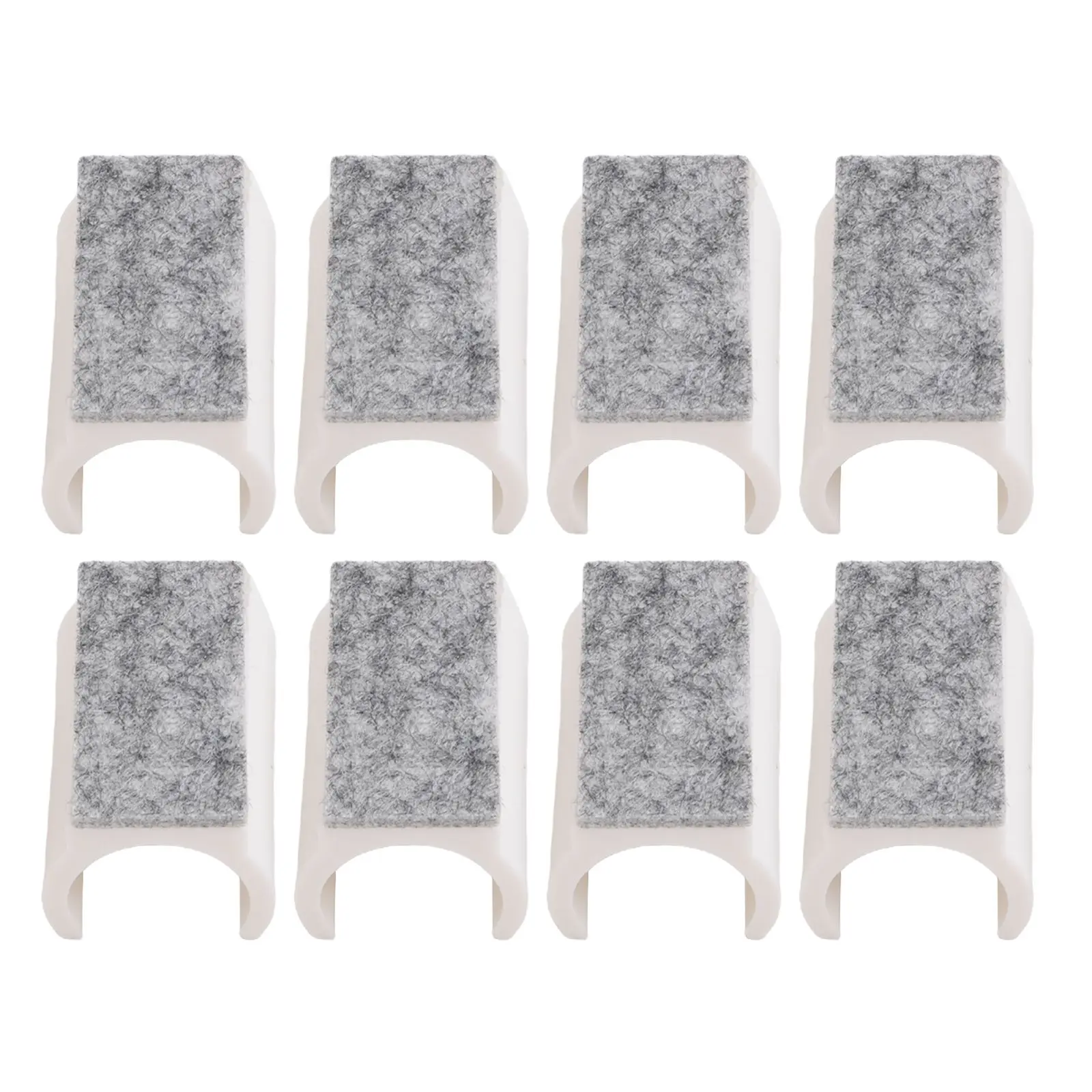Felt Pads Chair Gliders Office Chairs Home Furniture 22mm Tool Free Installation Pre-assembled Felt Pads Resealable Packaging