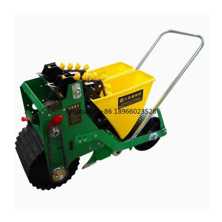 

Gasoline Tractor garlic planting machine modern agriculture machines plant garlic machine